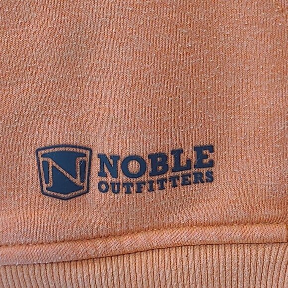 Noble Outfitters Hoodie Men's Orange Large Hooded Sweatshirt Workwear - Picture 6 of 12